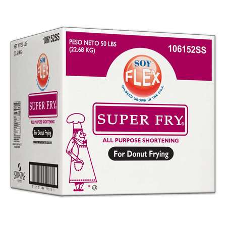 Super Fry Super Fry Soy Flex All Purpose Donut Frying Shortening 50lbs 106152 SS